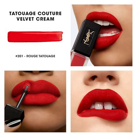 ysl tatouage couture velvet cream 201|ysl lip stain.